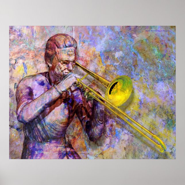 Trombone Solo poster (Frente)