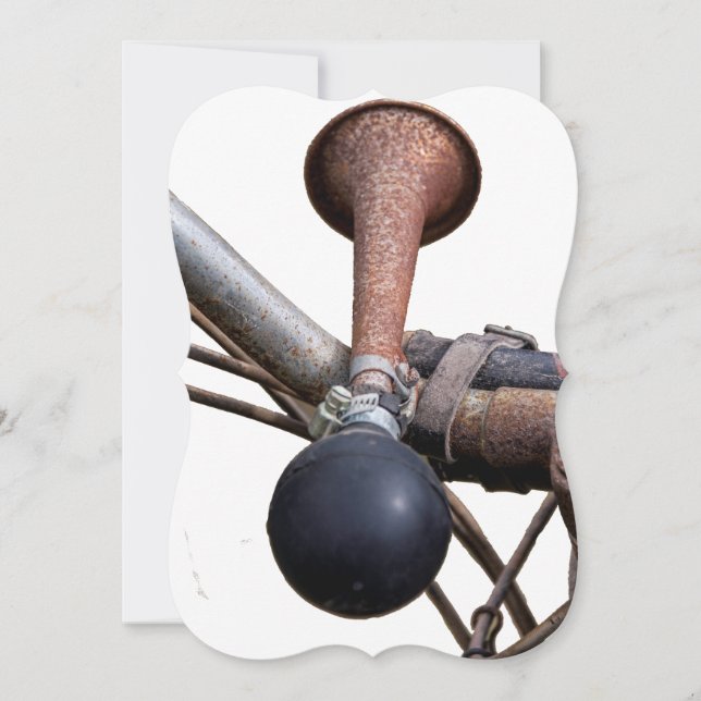 Trompa de bicicleta de safra (Frente)