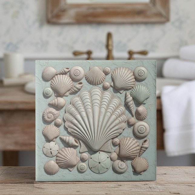 Trompe L'oeil Marine Life Shell Collection ID1190b (Criador carregado)