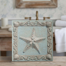 Trompe L'oeil Marine Life Starfish ID1190h