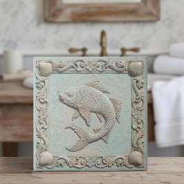 Trompe L'oeil Vida Marinha Peixe ID1190f
