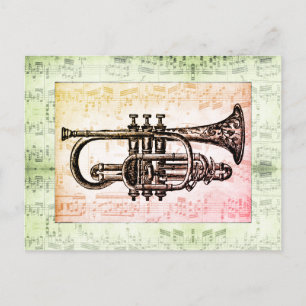 Trompetes E Notas De Música