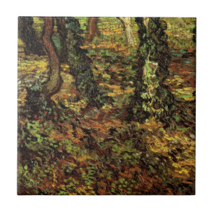 Troncos de Árvores com Hera por Vincent van Gogh