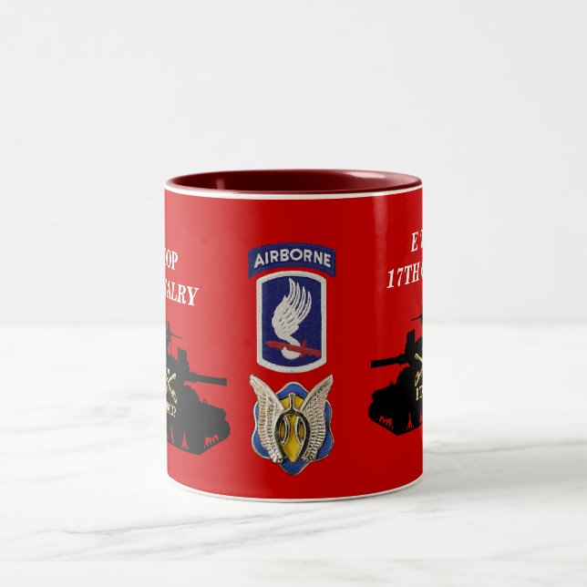 Tropa de E, 17a caneca da cavalaria M551 Sheridan (Centro)