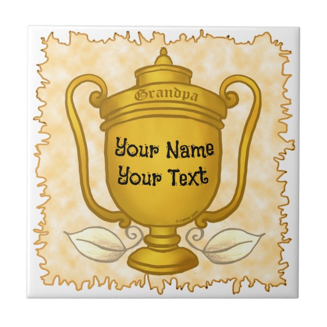 Trophy Vovô Golfe (Frente)