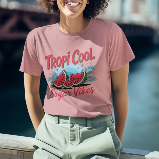Tropi Cool Sugar Vibes  (Tropi Cool Sugar Vibes Tri-Blend Shirt)