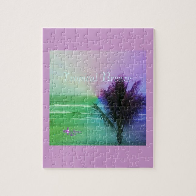 Tropical Breeze 8'10 Photo Quebra-cabeça com Caixa (Vertical)