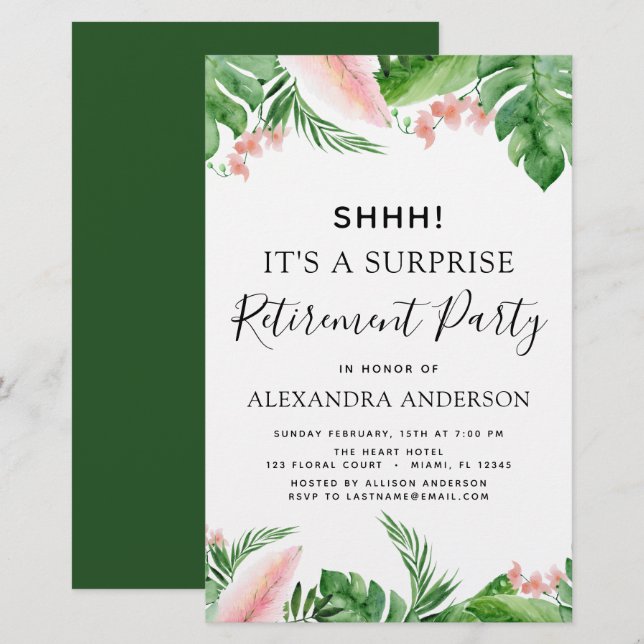 Tropical de Parte de Reforma de Surpresa de Orçame (Frente/Verso)