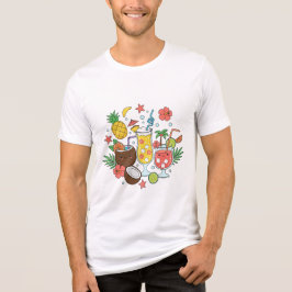 Tropical Drinks – Cute Summer Cocktail Men T-Shirt