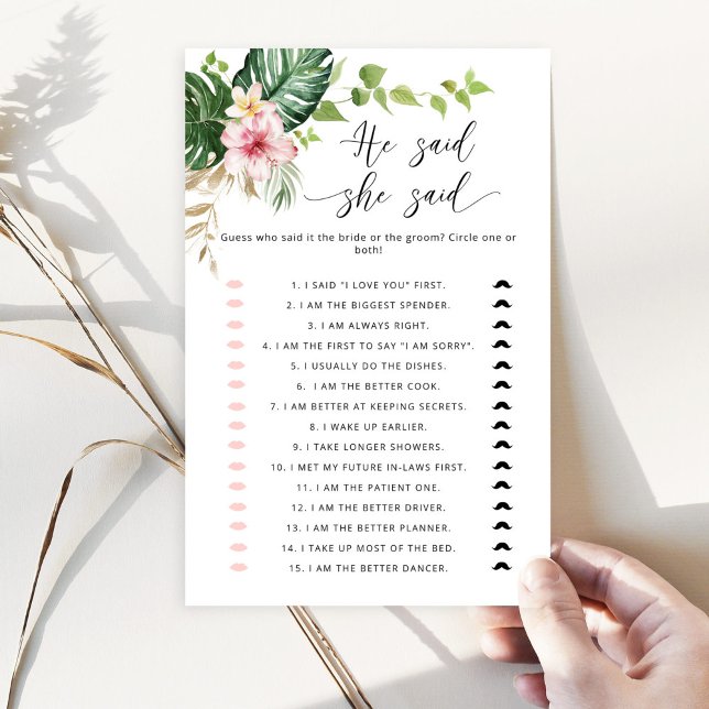 Tropical Ele disse que ela disse que era jogo de c (Criador carregado)