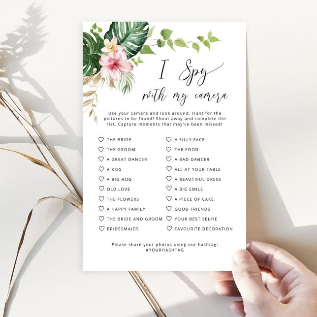 Tropical eu espio com o jogo de casamento da minha (Criador carregado)