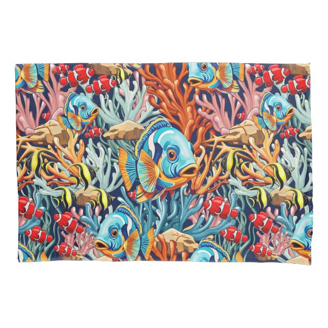 Tropical Fish Colorful Summer Vibes (Frente)