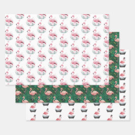 Tropical Flamingo Pattern