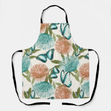 Tropical Floral Apron