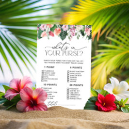 Tropical Floral O que há no seu jogo de bolsa