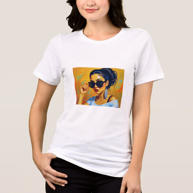 Tropical Girl T-Shirt (Frente)