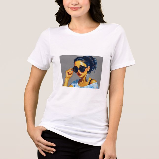 Tropical Girl T-Shirt (Frente)