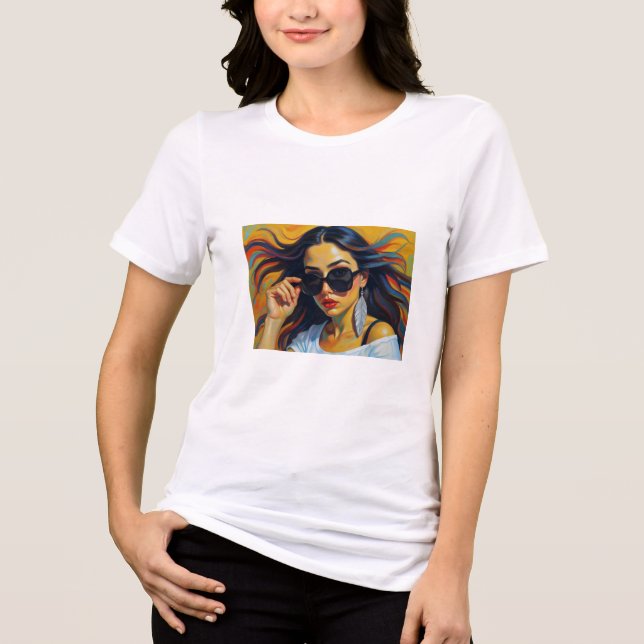 Tropical Girl T-Shirt (Frente)