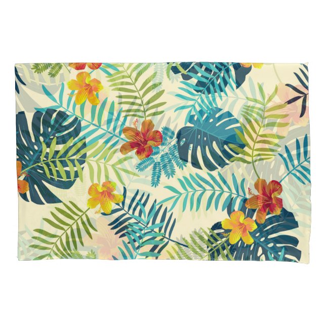 Tropical Monstera Hibiscus — Padrão de Verão (Frente)