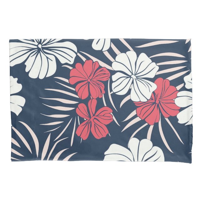 Tropical Pink and Navy Floral (Frente)
