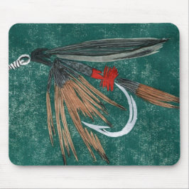 Trout Fly Mousepad de "Ferro Azul"