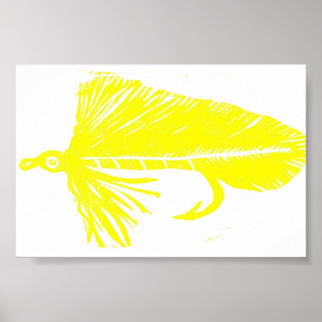 Trout Fly Poster (Frente)