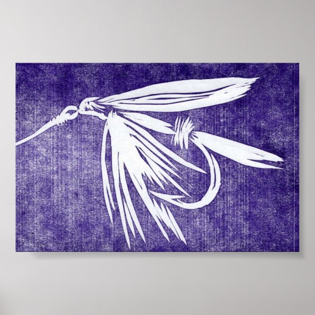 Trout Fly Poster (Frente)