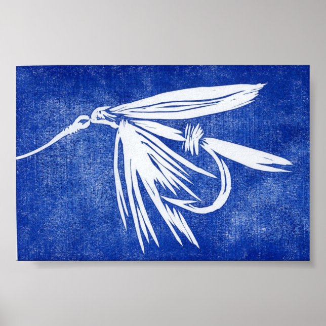 Trout Fly Poster (Frente)