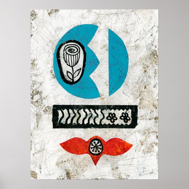 Trouxe-Te Uma Arte De Poster De Flor (Frente)