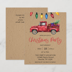 Truck & Lights Faux Kraft Partido B