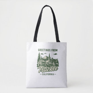 Truckee, CA Souvenir Tote Bag