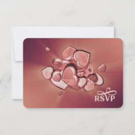 True Love Bursting Hearts RSVP (Versão 2)