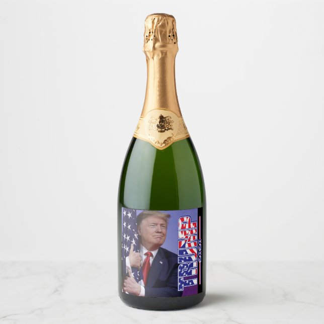 Trump 2020 Trump e Flag (Frente)