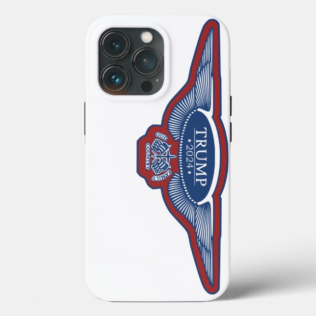 TRUMP 2024 EAGLE WINGS Case-Mate capas de iphone (Verso)