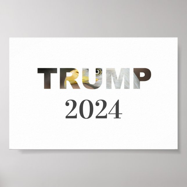 TRUMP 2024, POSTER DE ELEIÇÃO (Frente)