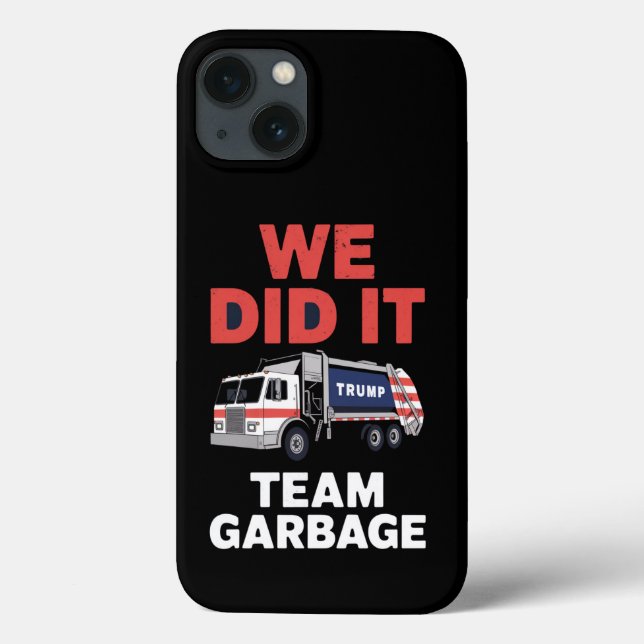 Trump 2024 Truck Garbage Nós Fizemos Ele Team Garb (Verso)