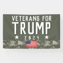 Trump 2024 Veteranos para Trump Camo
