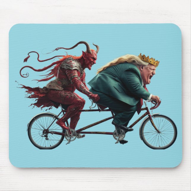 Trump and Devil Mousepad (Frente)