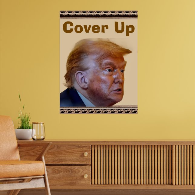 Trump/Cover Up Poster (Sala de Estar 2)
