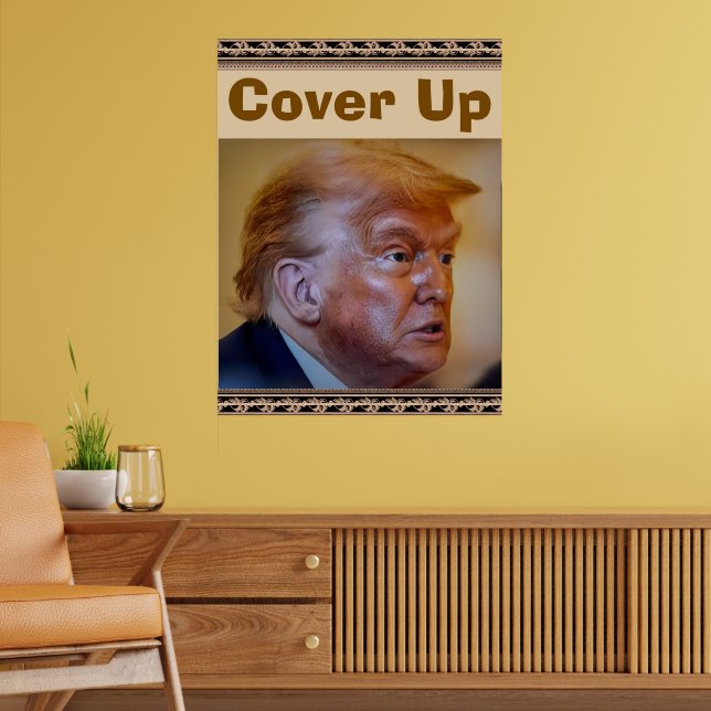Trump/Cover Up Poster (Sala de Estar 2)