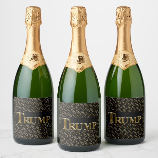 TRUMP EUA  OURO  (Garrafas)