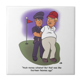 Trump Felonies Cerâmica Azulejo