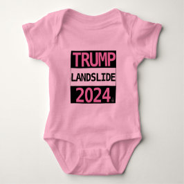 TRUMP LANDSLIDE 2024 para BABY! Bebê Body
