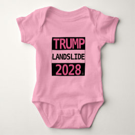 TRUMP LANDSLIDE 2028 para BABY! Bebê Body