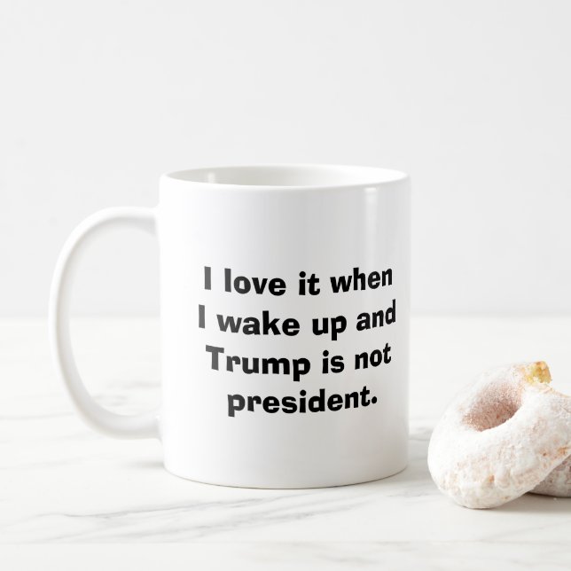 Trump não é a caneca do presidente (Com Donut)