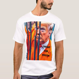 Trump Para A Camisa Da Prisão