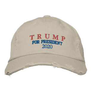 TRUMP PARA O PRESIDENTE 2020 BONÉ CHINO DISTRESSE