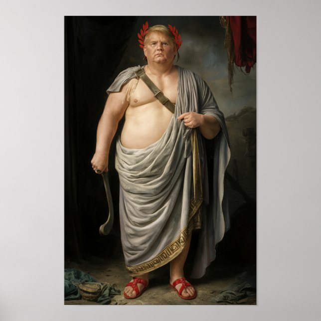 Trump Roman Poster (Frente)