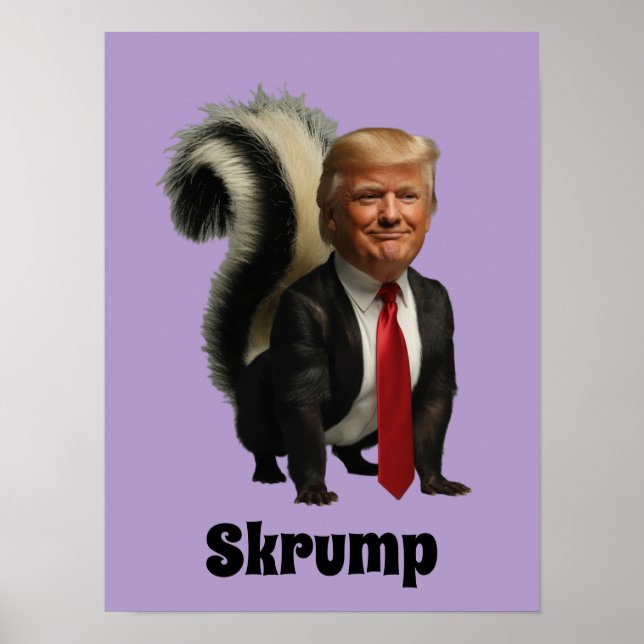 Trump Skunk Poster (Frente)