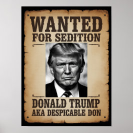 Trump Wanted Poster